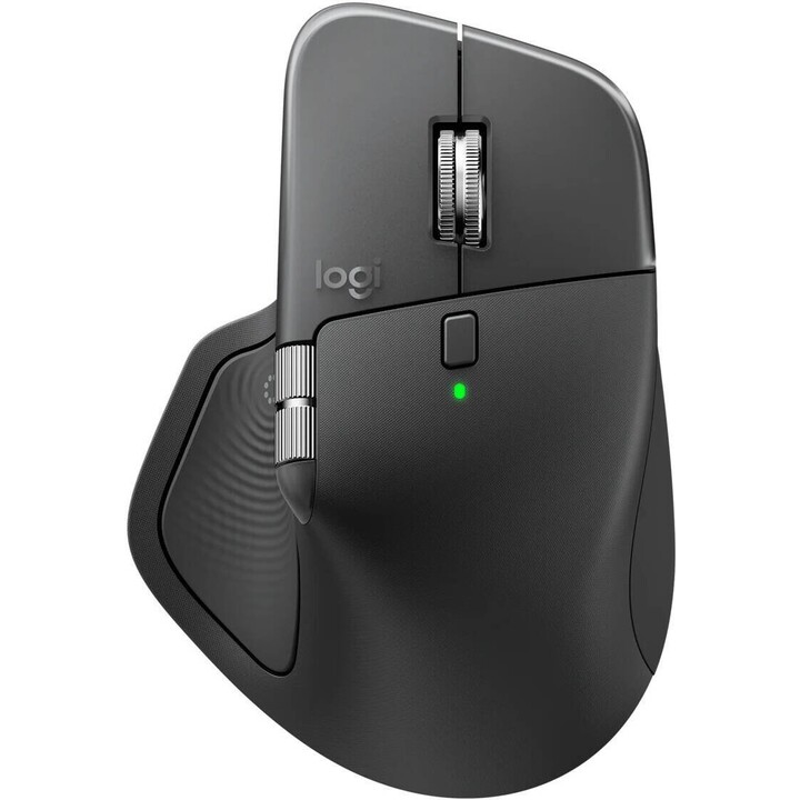 Logitech MX Master 4, rato ergonómico sem fios com feedback tátil de desempenho avançado, deslocamento ultrarrápido, carregament