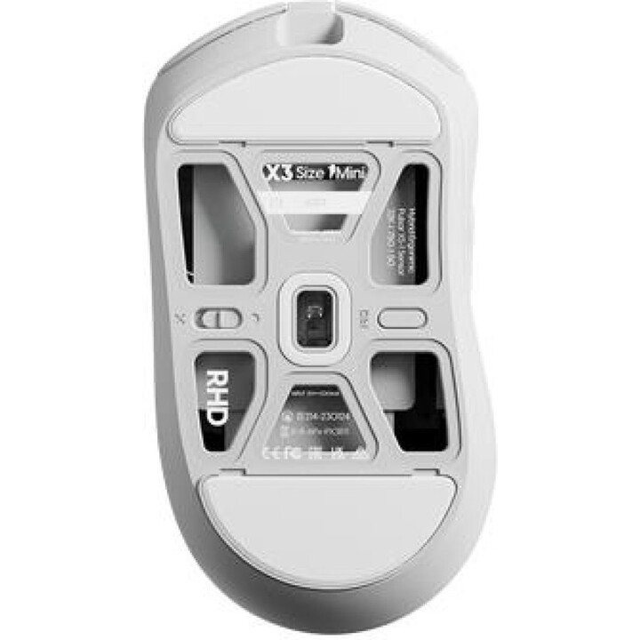 Maus USB Optisch Kabellos X3/SIZE1 Weiß PX3R12 Pulsar