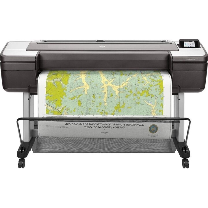 HP DesignJet T1700 PostScript-Großformat-Plotterdrucker, grau