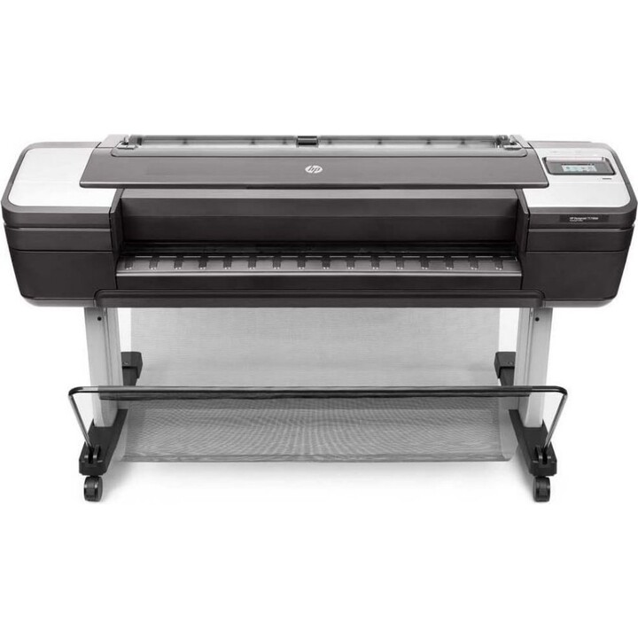 Impressora HP DesignJet T1700 PostScript, plotter de grande formato, cinza