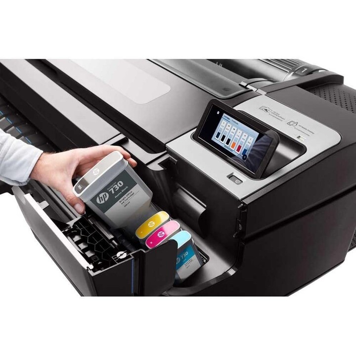 HP DesignJet T1700 PostScript, Large Format Plotter Printer, Gray