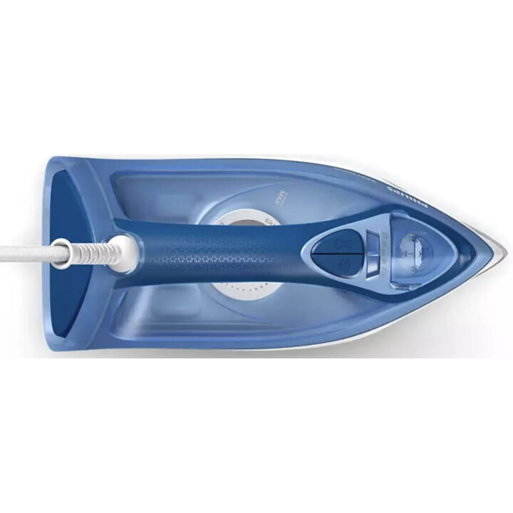 Philips DST3031/20 Plancha de vapor, 2400 W, sistema antigoteo, aumento de vapor de 180 g/m, suela de cerámica