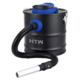 HTW-ASH1220VUL - Aspirador de cinzas 1200W 20 litros Filtro HEPA Preto