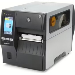 Zebra Zt411 600 X 600 Dpi Wireless And Wired Thermal Transfer Receipt Printer, Gray / Black