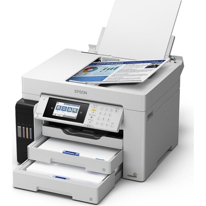 Impresora Multifunción Epson EcoTank Pro ET-16685 A3 con Depósito de Tinta, Blanca