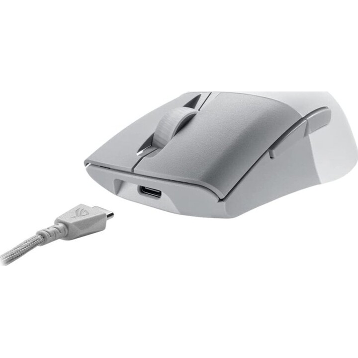 ASUS ROG Keris Wireless AimPoint RGB Wireless Gaming Mouse 36,000 DPI White