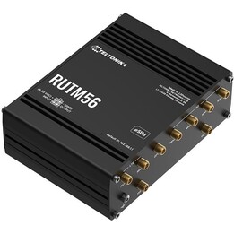 Teltonika RUTM56 Industrial Dual-Modem 5G/4G Router 5x Gigabit Ethernet WiFi 5 GNSS