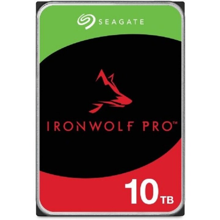 Seagate ST10000NT001 IronWolf Pro 10TB 3,5" 7200RPM SATA 6Gb/s NAS HDD 256MB Cache CMR