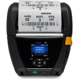 Zebra ZQ600 Series ZQ630 Plus Label Printer, Direct Thermal, Roll (11.2 cm), Black