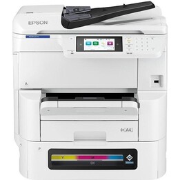 Epson Inkjet Color WorkForce Pro EM-C8100RDWF Multifonction A3 RIPS WiFi Duplex, blanc