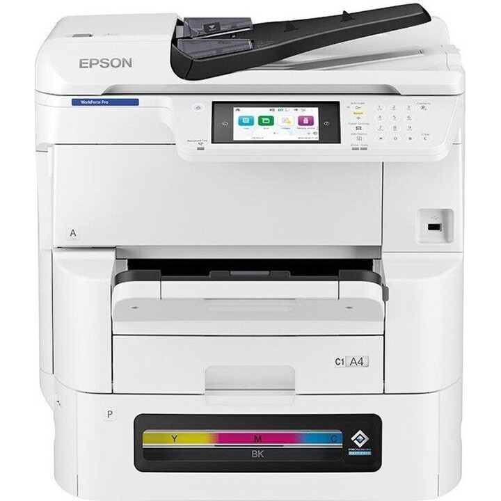 Epson WorkForce Pro EM-C8100RDWF WiFi Duplex A3 RIPS Multifunzione a getto d'inchiostro, bianco