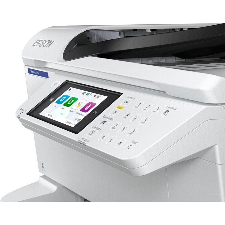 Epson WorkForce Pro EM-C8100RDWF WiFi Duplex A3 RIPS Multifunzione a getto d'inchiostro, bianco