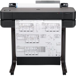 HP DesignJet T630, 61cm (5HB09D), Large Format Printer, Plotter, Standard A4-A1, Black