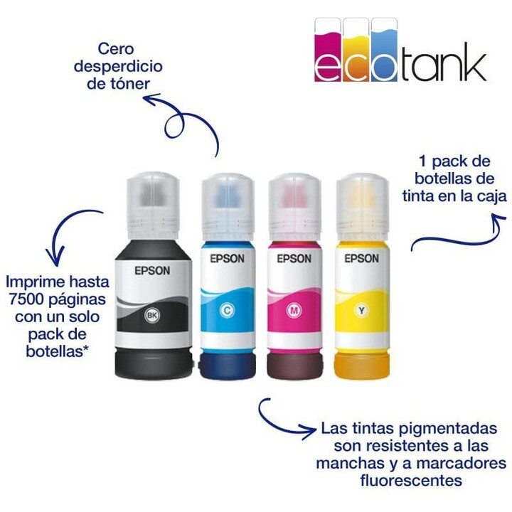 Stampante multifunzione a colori Epson EcoTank ET-16605 WiFi A3+ serbatoi d'inchiostro Fax duplex, nero