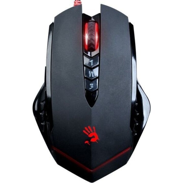 Mouse da gioco nero A4Tech Bloody V8m 3200 dpi