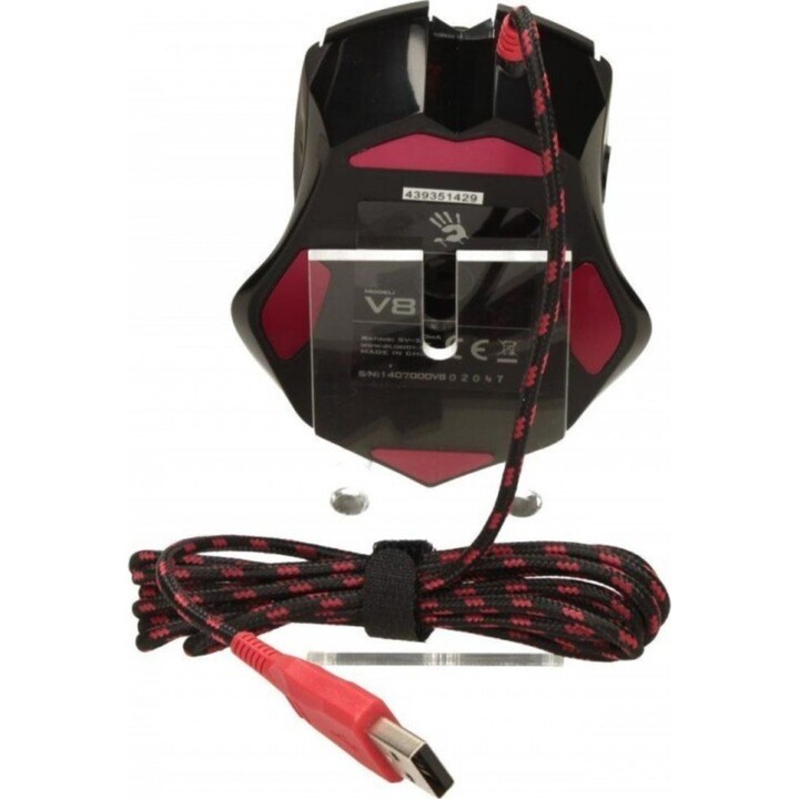 A4Tech Bloody V8m 3200 dpi schwarze Gaming-Maus