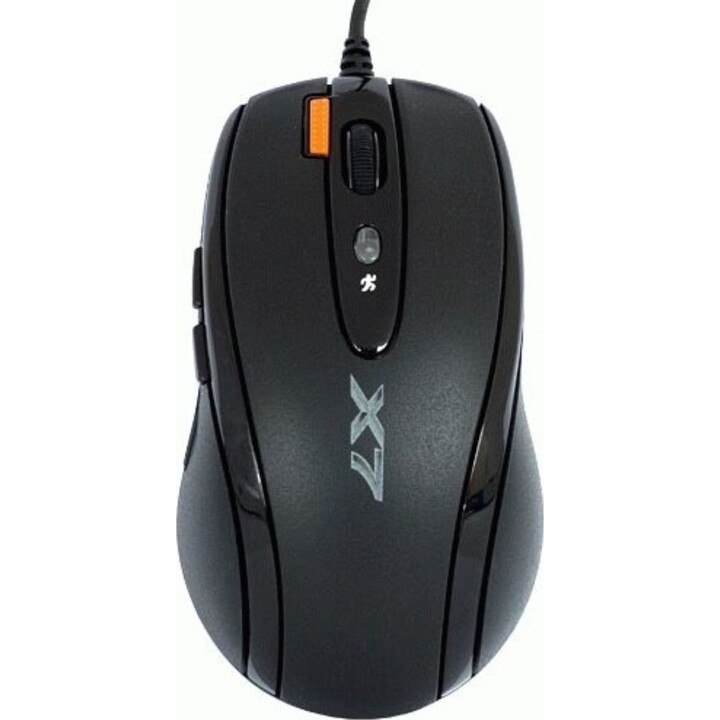 A4-TECH A4TMYS27923 A4T XGame Optische Maus, 2000 DPI, Schwarz