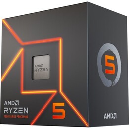 AMD Ryzen 5 7400 : 6-Core 12-Thread AM5 3.3GHz/4.3GHz 16MB L3 Cache 65W Desktop Processor