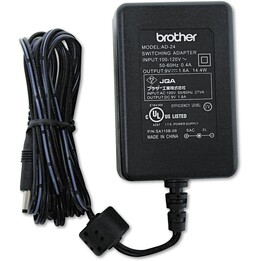 Brother AD-24ES Power Adapter and Inverter Indoor 14.4 W, Black