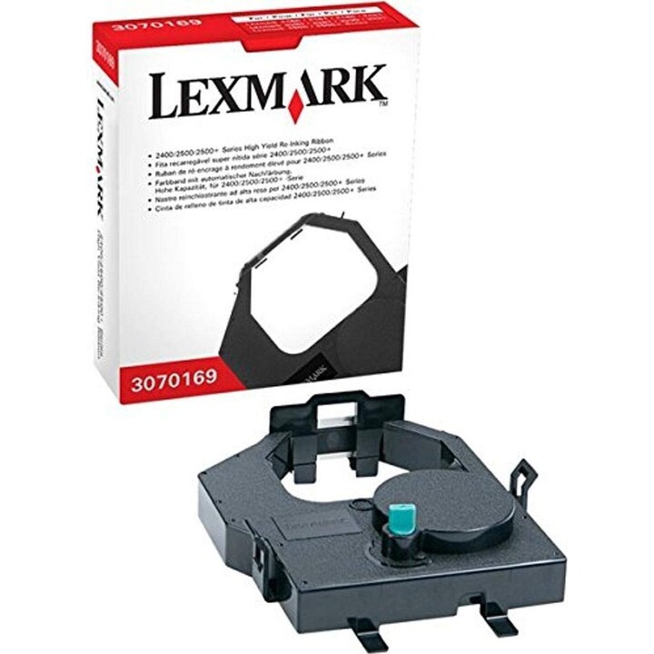 Lexmark 24X, Cinta de tinta, negro