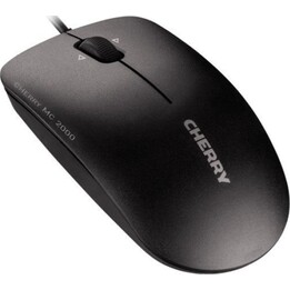 Cherry wired mouse, 2400 DPI, ergonomic, non-slip, and programmable buttons