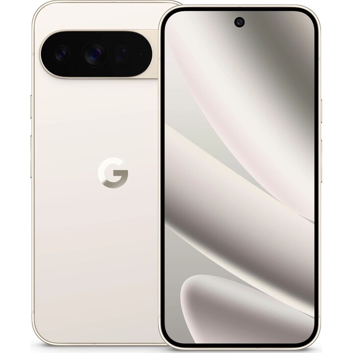 Google Pixel 10 Pro XL 5G, 16 GB 512 GB, OLED da 6,8 pollici, Gemini IA, 4970 mAh, Bianco porcellana