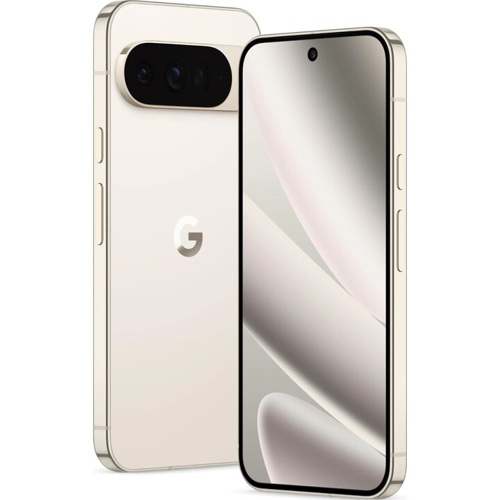 Google Pixel 10 Pro XL 5G, 16 GB 512 GB, OLED da 6,8 pollici, Gemini IA, 4970 mAh, Bianco porcellana