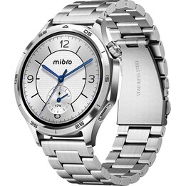 Orologio Mibro GT in acciaio inossidabile argento