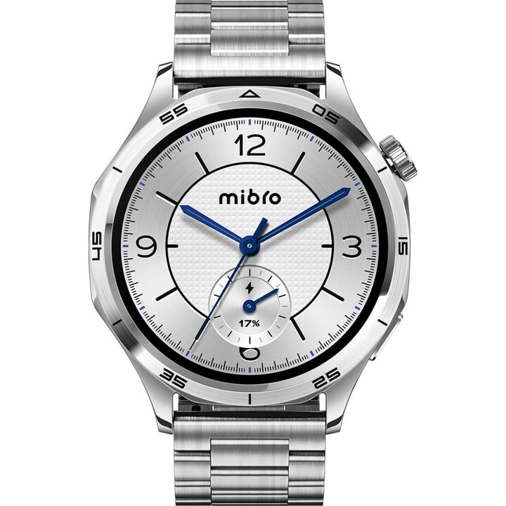 Orologio Mibro GT in acciaio inossidabile argento