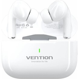 Vention Echo Lite E11 True Wireless Stereo (TWS) Open-Ear Headphones for Calls/Music, USB Type-C, Bluetooth, White