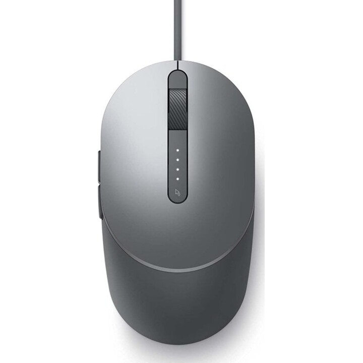 Mouse laser USB ambidestro Dell MS3220 3200 DPI cinza titânio