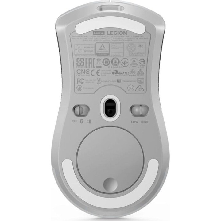 Mouse da gioco ottico Lenovo Legion M600 16000 DPI grigio