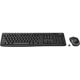 Teclado e mouse combinados sem fio Logitech MK270, teclado francês AZERTY
