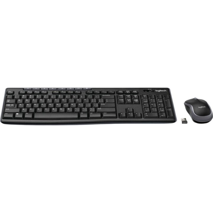 Teclado e mouse combinados sem fio Logitech MK270, teclado francês AZERTY