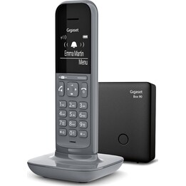 Gigaset CL390 DECT/Analog-Telefon mit Anruferkennung, Grau