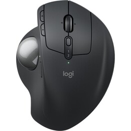 Logitech MX Ergo S kabellose Bluetooth-Trackball-Maus, 2000 DPI, Graphit