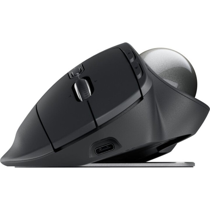 Logitech MX Ergo S Wireless Bluetooth Trackball Mouse 2000 DPI Graphite