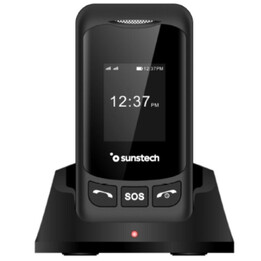 Celular Sunstech CELT26 para idosos/Preto