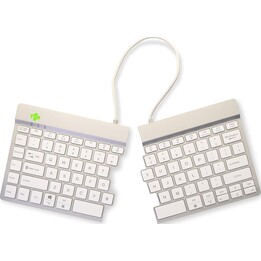 R-Go: teclado dividido, mecanismo de tijera, túnel carpiano, diseño ergonómico de 2 partes con software de separación