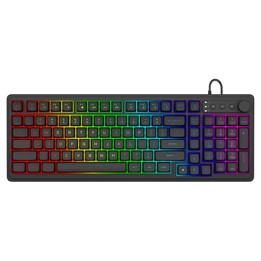 Tastiera da gioco Savio Galaxis USB QWERTY inglese americano nera