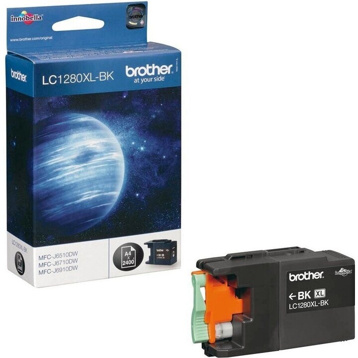 Brother MFCJ-6510DW LC1280XLBKBP Schwarz - Tonerkartusche