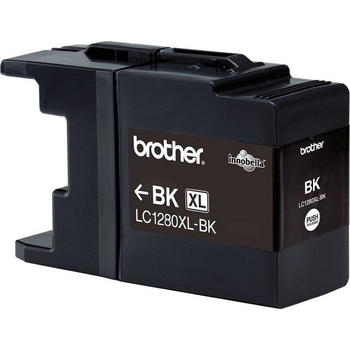 Cartouche Brother MFCJ-6510DW LC1280XLBKBP noire