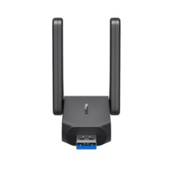Adattatore WiFi USB Mercusys MA32H AC1300, 867 Mbps su 5 GHz, due antenne MU-MIMO