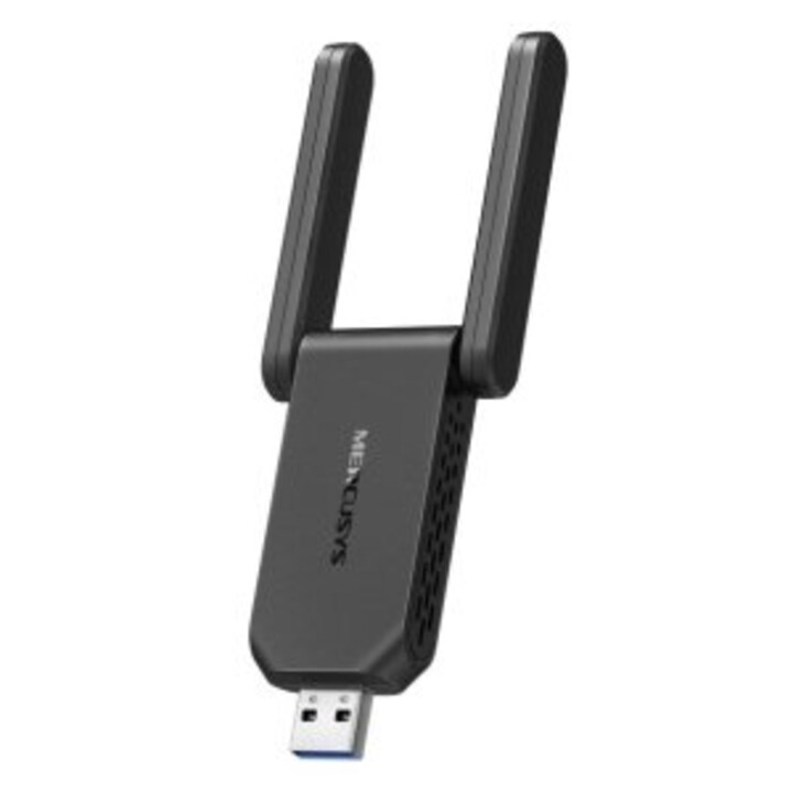 Adattatore WiFi USB Mercusys MA32H AC1300, 867 Mbps su 5 GHz, due antenne MU-MIMO