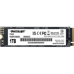 SSD Patriot Viper P320 M.2 PCI-Ex4 NVMe 1TB 3GB/s
