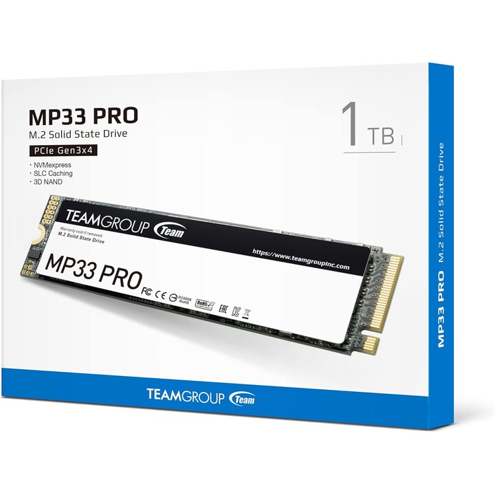 Team Group MP33 PRO 1TB Gen3 PCIe x4 NVMe