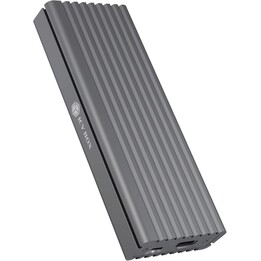 ICY BOX IB-1817M-C31 Unità esterna USB-C 3.1 per SSD M.2 NVMe Alluminio