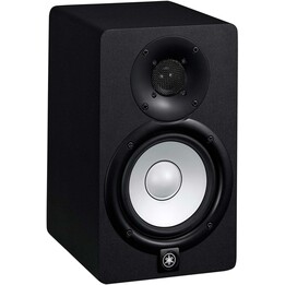 Alto-falante Yamaha HS5 de 2 vias preto com fio 70 W