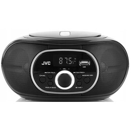 JVC Radio RD-E221B Boombox negro