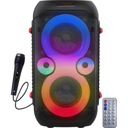 Esperanza EP156 BT FM LED RGB KARAOKE speaker black 20W